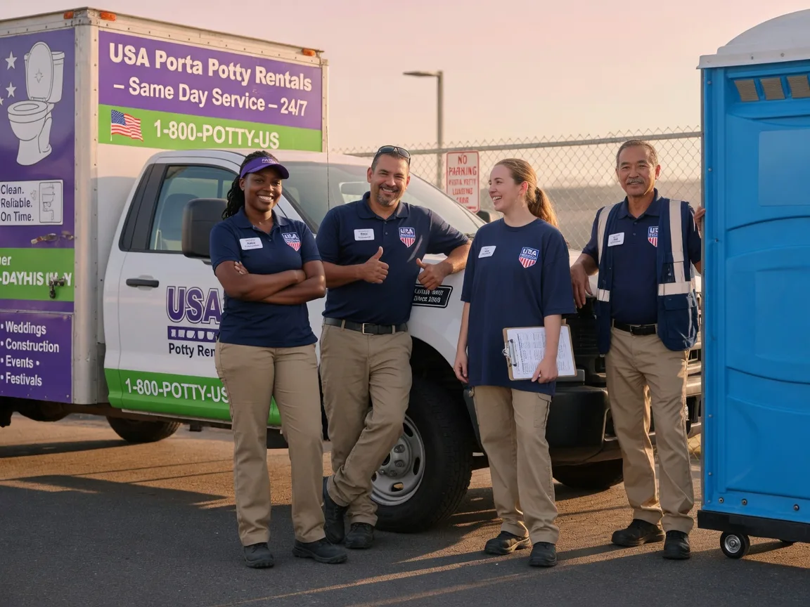 Porta Potty Rental company in Morgan Hill, CA