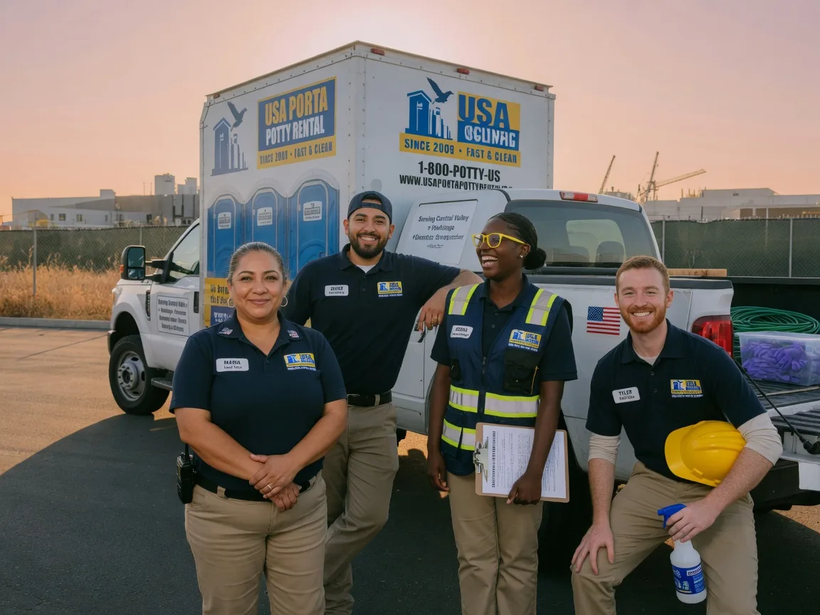 Portable Toilet Rental company in Morgan Hill, CA